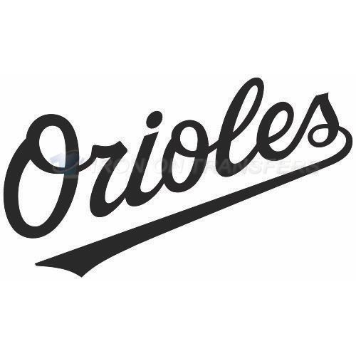 Baltimore Orioles Iron-on Stickers (Heat Transfers)NO.1412